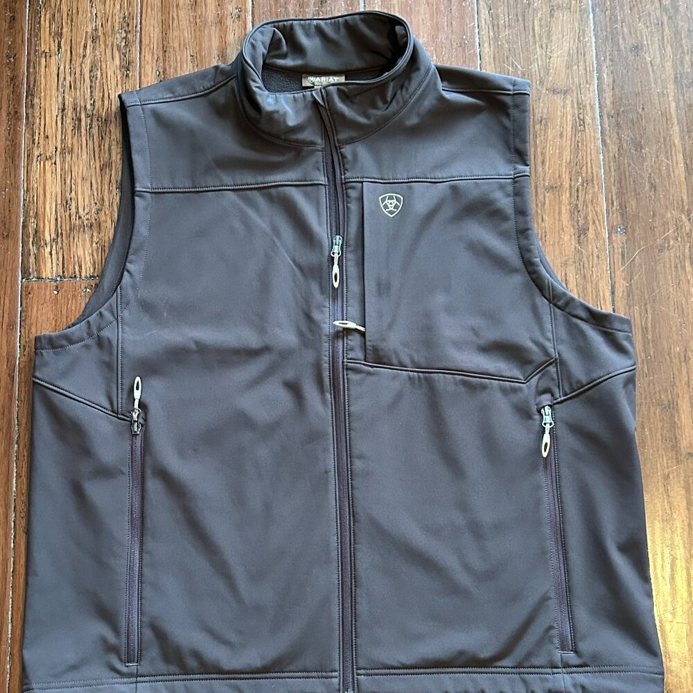 ARIAT XXL Brown Mens Vest
